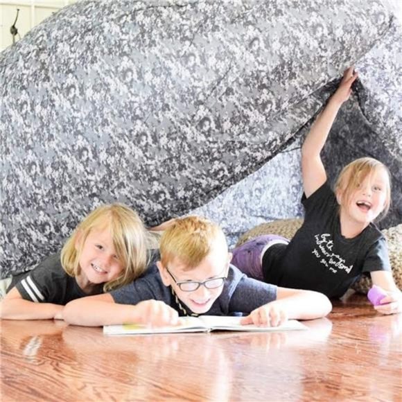 The Original Build A Fort in 30 Seconds, Inflatable Fort for Kids (Digi Camo) - Picture 3 of 5